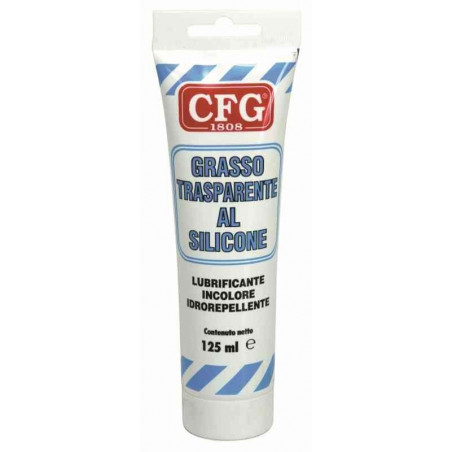 Grasso trasparente al silicone CFG 125 ml CFG Lubrificanti