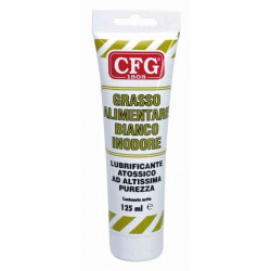 Grasso alimentare bianco inodore CFG 125 ml CFG Lubrificanti