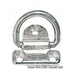 Anello abbattibile in acciaio inox AISI 316